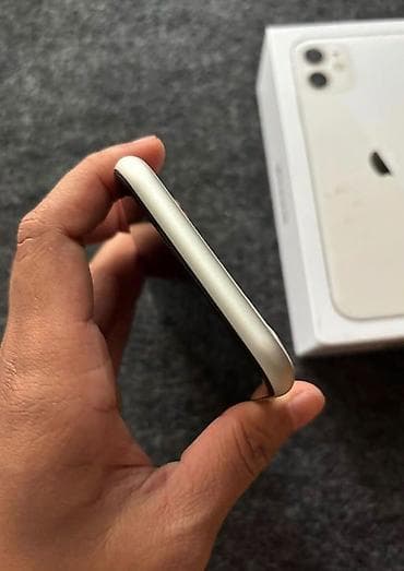 ipad 6 plus: IPhone 11, 128 GB, Ağ, Zəmanət, Kredit, Barmaq izi — 3