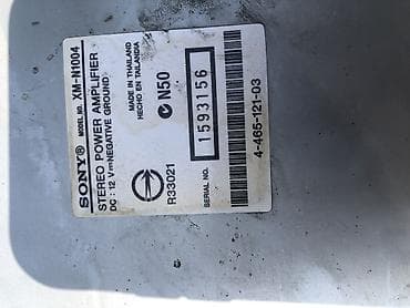 redmi note 16 pro: Sony Xplod avtomobil gücləndiricisi – model XM-N1004 - Stereo Power — 2