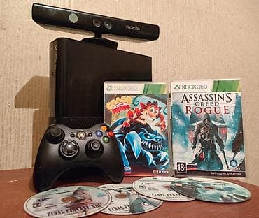 xbox alıram: Micrasoft Xbox 360 E oyun konsolu250 gb yaddaş 6 ədəd disk oyunuyla — 1