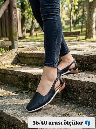 tulum sekilleri: Qadınlar üçün açıq dabanlı, perforasiyalı balet tipli ayaqqabı — 2