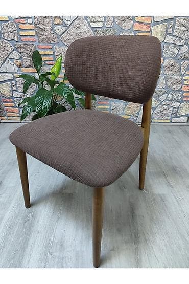 dəyirmi masa: Mətbəx üçün, Qatlanmayan, rəng - Qırmızı Stul — 2