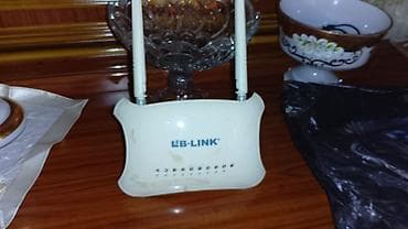 LB-LINK iki antenalı Wi‑Fi marşrutizator Xüsusiyyətlər: - İki ədəd