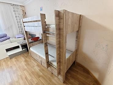 2 mərtəbəli uşaq çarpayısı: Oğlan və qız üçün, Dolab — 3