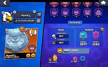 бус сапок: Brawl Stars hesabı – yüksək göstəricilər və zəngin kolleksiya — 2
