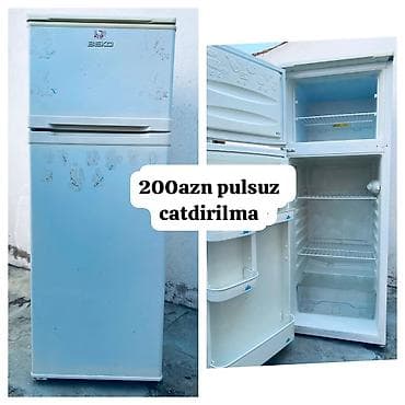 BEKO iki qapılı soyuducu - Üst kamera: dondurucu, tel rəf - Alt lalafo.az -da BEKO iki qapılı soyuducu - Üst kamera: dondurucu, tel rəf - Alt