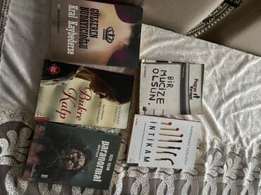 Məhsul: Türk dilində müxtəlif janrlarda 6 kitab paketi Dəstənin