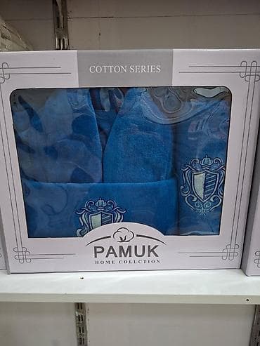 ranforce pamuk: PAMUK Home Collection – Cotton Series xalat dəsti - Material: 100% — 3