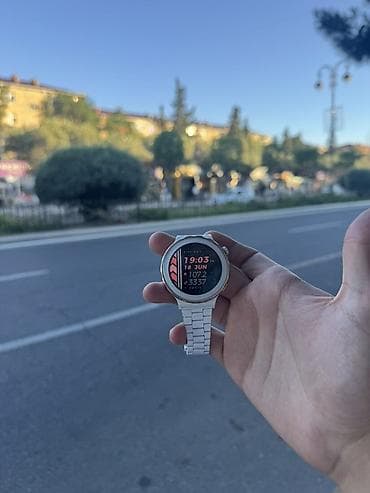 hard disk ssd: İşlənmiş, Smart saat, Huawei, Sensor ekran, rəng - Ağ — 1