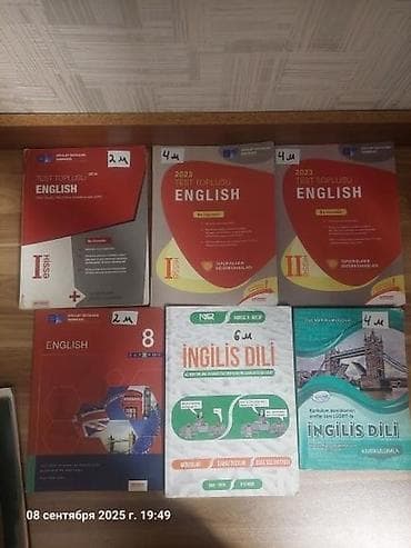Təsvir: - Abituriyentlər üçün “Test Toplusu English” (I hissə, 2023 — 1