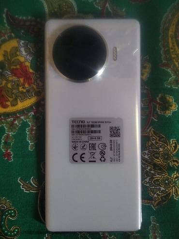 Tecno Spark 20 Pro, 256 GB, rəng - Ağ, Barmaq izi
