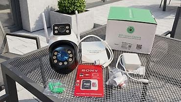 📷 WiFi Kamera — Yeni Model ABQ-A36B | 8MP | 2 Lens | 360°