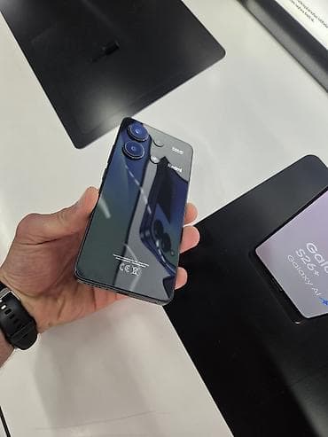 ses yazan aparat: Redmi Note 13, 256 GB, rəng - Boz, Barmaq izi, İki sim kartlı, Face ID — 6