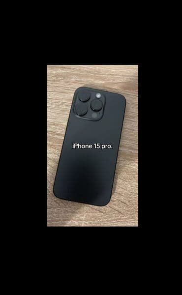 IPhone 15 Pro, 256 GB, Black Titanium