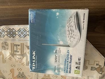 TP-Link TD-W8151N – 1-Port 150Mbps Wireless N ADSL2+ Modem Router