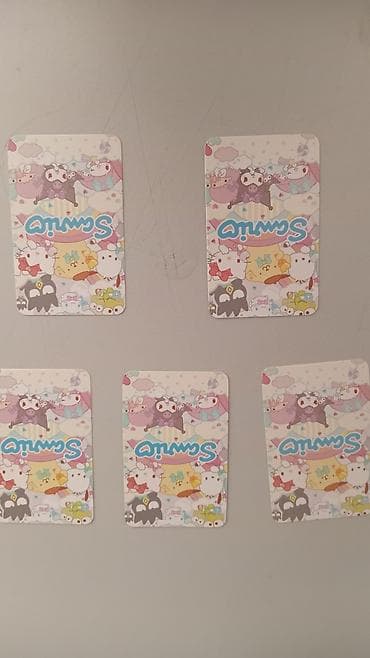 Sanrio temalı dekorativ kart seti -YANINDA BOL HƏDİYYƏLƏR ƏLİMDƏN — 1