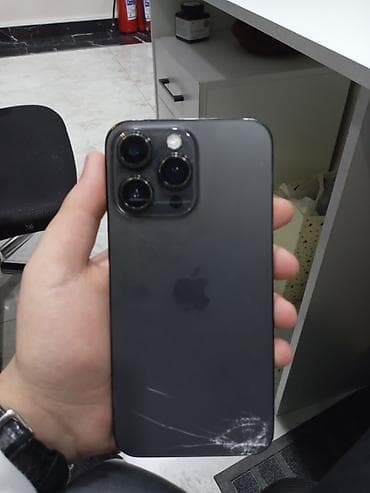 iphone 14 pro max islenmis: IPhone 14 Pro Max, 256 GB, Qara, Face ID — 2