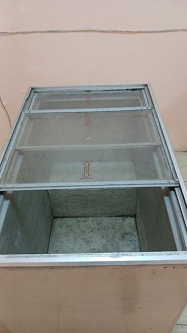 Şüşəli dondurucu