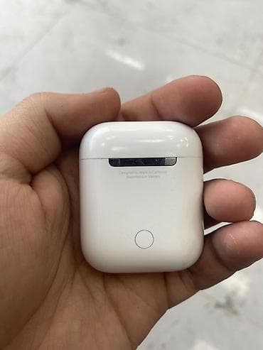 micro qulaq: Simsiz (Bluetooth) Qulaqcıqlar, Apple, rəng - Ağ — 1