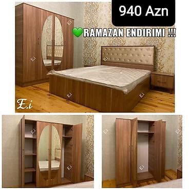 Yataq Mebeli Fabrik istehsalidir. Reng secimleri var. Catdirma