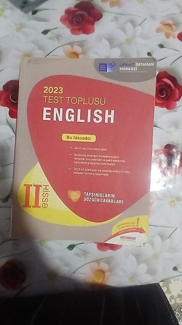 qarmon qabı: İngilis dili Testlər 11-ci sinif, DİM, 2-ci hissə, 2023 il — 1