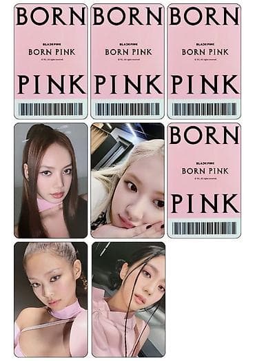 BLACKPINK – Born Pink fotokart kolleksiyası Məhsul: Rəsmi “Born Pink” — 3