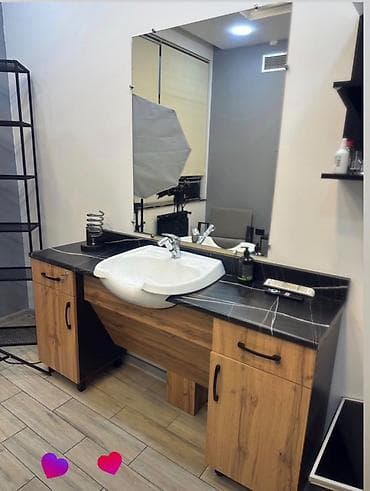sink tabletkasi: AfaSalon üçün güzgü və moyka dəsti - Tərkib: iri divar güzgüsü — 1