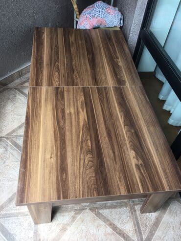 dairevi masa: Cox az istifade olunub iki defe acilir ve hündürlüye qalxir orginaldi — 2