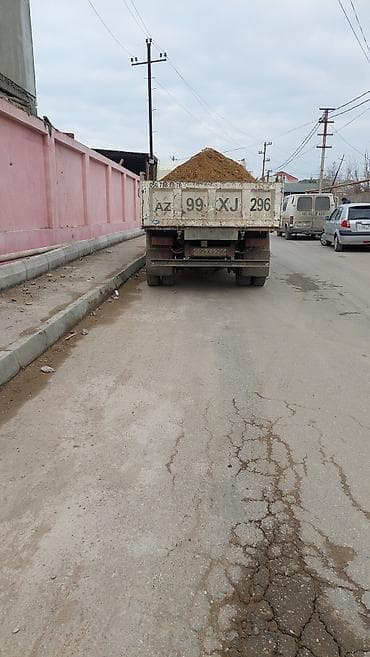 Xidmət: Tikinti materiallarının şəhər daxili daşınması - Yükdaşıma