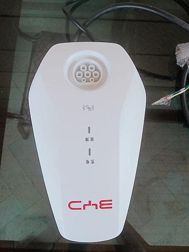 EV şarj qurğusu (divar tipli), 3.5 kW Xüsusiyyətlər: - Güc: 3.5 kW — 1