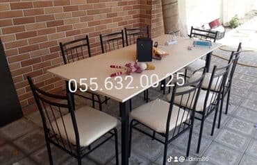 metbex stol stulları qiymetleri: Stol stul dəstinin sexdən birbaşa satişı var. Modellər coxdur rəng — 5