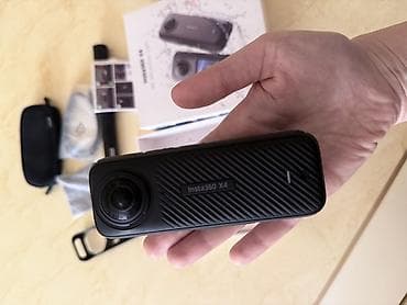 go pro camera: Insta360 X4 – 8K 360 Action Cam Xüsusiyyətlər: - 8K 360° video — 5