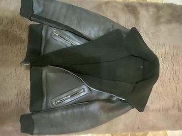 dəri pencek: Qadın üçün qışlıq “aviator” üslublu kürk‑pəncə gödəkcə — 2