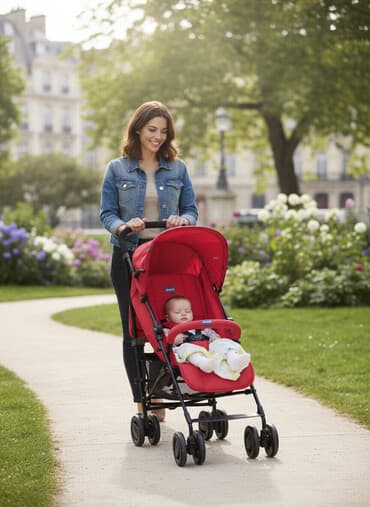 Klassik gəzinti arabası, Chicco, İşlənmiş, Cins: Qız, Ünvandan götürmə