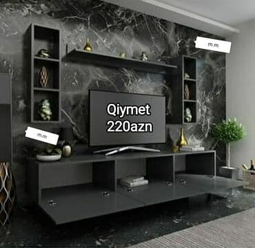 matras altı: Yeni, Düz TV altlığı, Polkalı, Laminat, Azərbaycan — 6