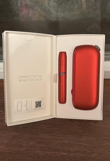 adore parfüm kataloq: IQOS 3 DUOS – Tobacco Heating System Rəng: Qırmızı Model: IQOS 3 DUOS — 3
