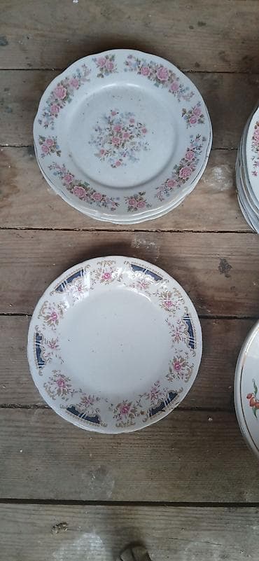 saxsı qablar satışı: Boşqablar, rəng - Ağ, Keramika — 7