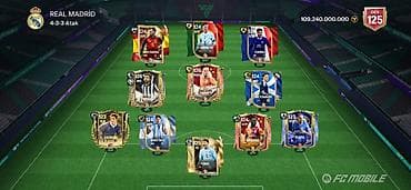 İdman və hobbi: FC Mobile hesabı – “REALMADRID” komandası 25X DƏFƏ FİFA ÇENPİYONU 🏆 — 2