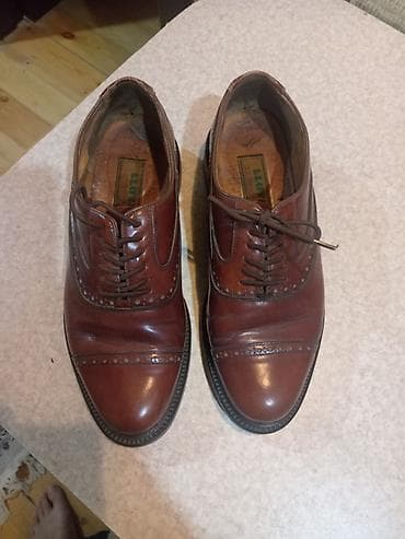 Мужская обувь: LLOYD kişi klassik dəri ayaqqabısı - Model: Kap-toe Oxford, broq — 4