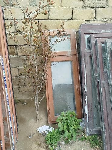Окна: Plastik pəncərə və balkon/qapı blokları - Material: PVC profil, ağac — 3