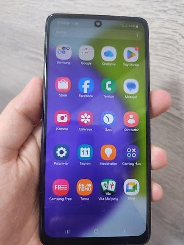 samsung a52 satılır: Samsung Galaxy A52, rəng - Qara, İki sim kartlı — 2