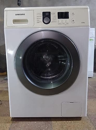 Samsung önyükləməli paltaryuyan maşın - Yük tutumu: 6.0 kq - Rəng: ağ