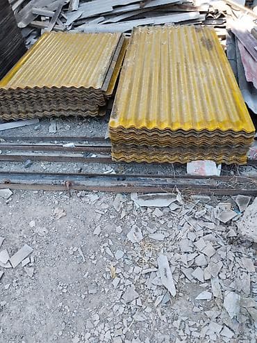 talvar: Dalğalı poliester/fiberglas işıqkeçirən dam örtüyü vərəqləri - — 1
