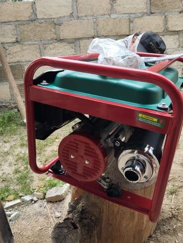 nol faza matorlar: Yeni və orijinal qablaşdırmasında olan Yamaha YG2000W generatoru. Bu — 5