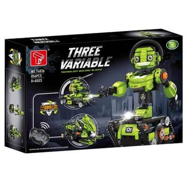 leqo oyuncaqları: На изображении показан конструктор-робот с дистанционным управлением — 1