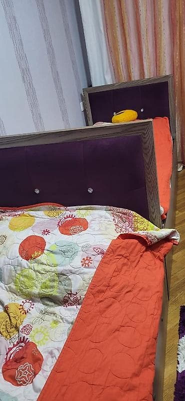 Oğlan və qız üçün, 2 təknəfərlik çarpayı