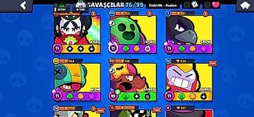 velocruz 29: Brawl Stars hesabı – geniş kolleksiya və yüksək göstəricilər sadəcə — 2