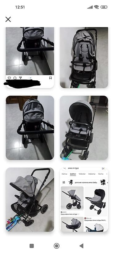Anex M type. 0-6 ay olan demək olar ancaq evdə işlənib. Həm yağış üçün