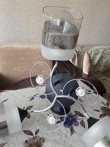 Çılçıraq, 3 lampa, Metal — 1