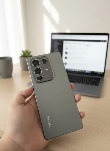 samsung note бу: Infinix Note 50 Pro, 256 ГБ, цвет - Серый, Сенсорный — 1