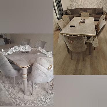 islenmis mebel satisi: Ema*Masa Dəsti 500₼Satilir* Masa açılandı. Ünvan: Binə savxoz — 1